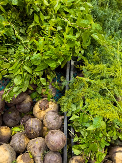 Verduras e Folhas (unid.)